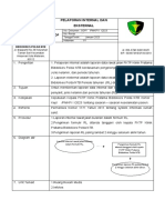 Sop Pelaporan Internal Dan Eskternal