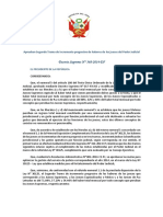 APRUEBAN SEGUNDO TRAMO DE INCREMENTO DE HABERES DE JUECES