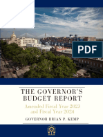 Gov. Brian Kemp 2023 Proposed Georgia Budget