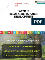 Week 2 - Islam Sustainable DevelopmentPRESENT