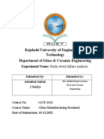 Study of Manufacturing of Fiber Glass Reinforced Composites