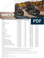 BMW Motorrad Price List 2022 1 March Digital