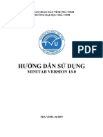 HƯỚNG DẪN SỬ DỤNG MINITAB VERSION 13.0 (Download Tai Tailieutuoi.com)