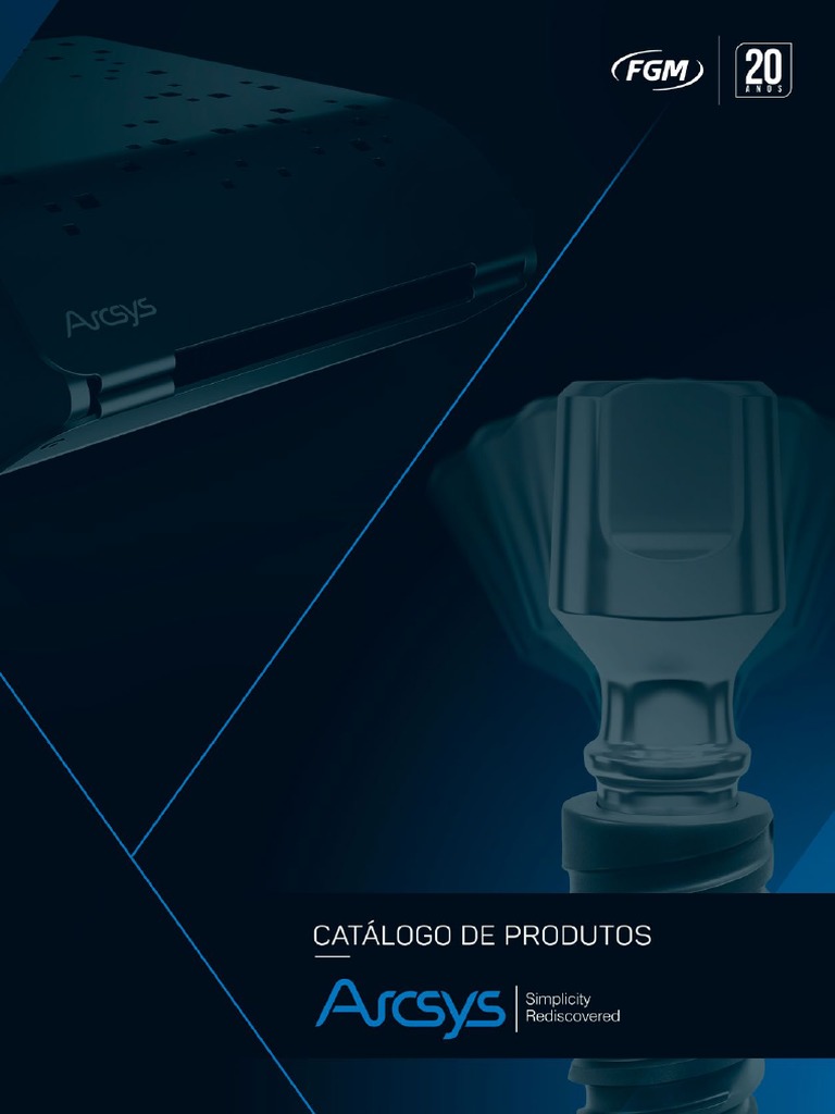 Catálogo de Implantes Arcsys FGM | PDF | Prótese | Osso