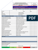Check List Pre Uso Plataformas de Elevacion