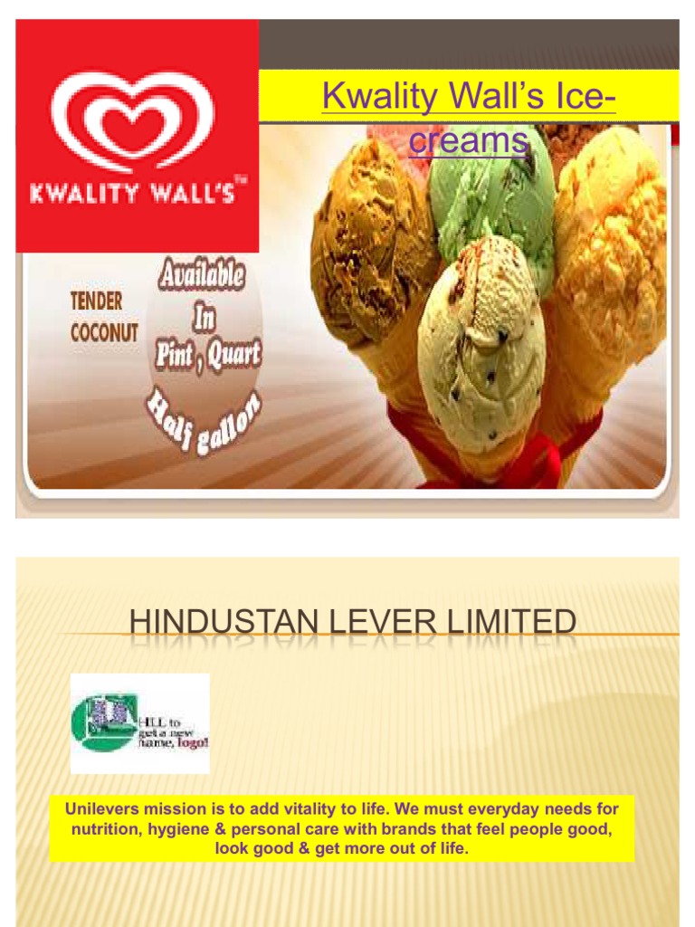 Kwality Wall's IceCream PPT