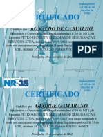 Certificado Grande - Nr-35