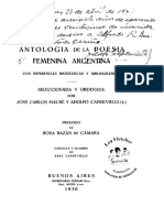 Antologia Poesia Femenina Argentina