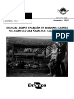 GALINHA CAIPIRA-MANUAL SOBRE CRIAÇÃO NA AGRICULTURA FAMILIAR Noções Básicas -Doc. Nº 114-1998-Embrapa