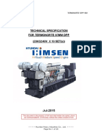 Technical Specification For Termonorte 93MW DFPP