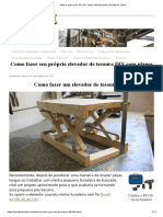 CARPINTARIA-SISTEMA DE ELEVAÇÃO TPO TESOURA 440x230x230 MM (Plano e Medidas) - Woodworkjunkie
