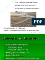 Tema8-2 - Determinación de Caudales Máximos de Avenidas