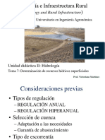 Tema7 - Determinación de Recursos Hídricos Superficiales