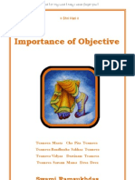 Importance of Objective