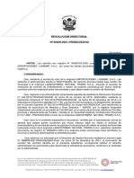 Resolución Directoral #00029-2021-PRODUCE/DGA