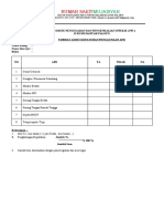 Form Checklist IPCN Dan IPCLN