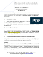 2022 Setembro Edital de Bolsas Mestrado e Doutorado