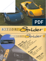 Renault Spider Accessoires
