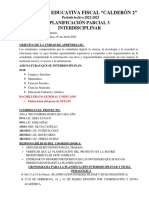 Organización P. Interdis.-Parcial 3