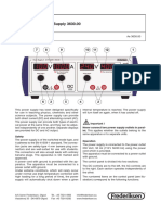 Low Voltage AC DC Power Supply Manual SF 9584B
