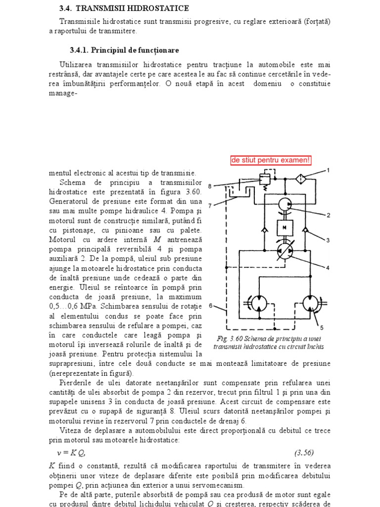 CCA12 Rom-Transmisii Hidrostatice | PDF