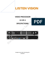 VIDEO PROCESSOR LS-VX-1 - Eng