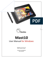 Mast10 Win User Manual 2017-6-2