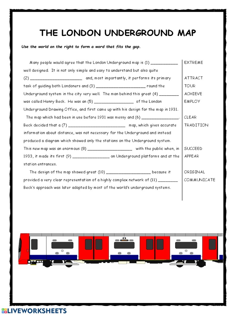 London Underground Map Design Overview | PDF