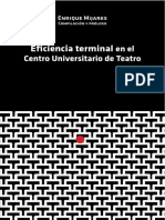 Eficiencia Terminal en El Centro Universitario de Teatro