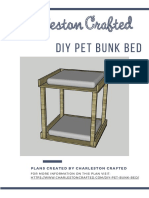 DIY Pet Bunk Bed - Charleston Crafted