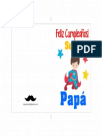 Tarjetas Cumpleanos Imprimibles para Papa 4