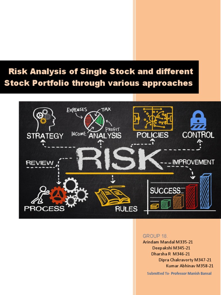 Group 18 - FM - Portfolio Risk Analysis | PDF