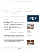 4 Salate Fitness Pentru o Silueta de In..