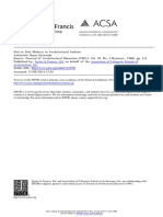 (Journal of Architectural Education Vol. 39 Iss. 4) Diane Ghirardo - Past or Post Modern in Architectural Fashion (1986) (10.2307 - 1424789)