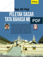 Raja Ali Haji Peletak Dasar Tata Bahasa Melayu (Batam Pos)