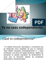 Ya No Seas Codependiente