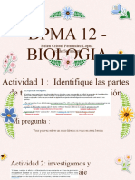 Biología - Quinto - Unidad 3 - Dmpa 12 - Belen Crissel Fernandez Lopez
