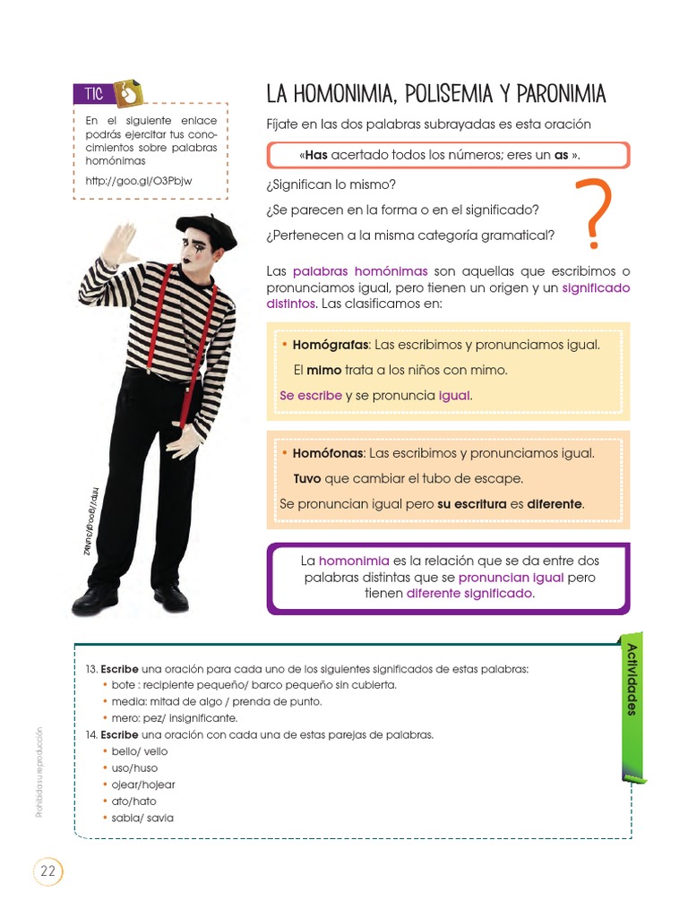 Homonimia, Polisemia y Paronimia | PDF | Semántica | Lexicología