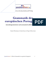 Portugiesisch Grammatik eBook