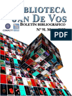 Boletín, Biblioteca Jan de Vos-Mayo 2022