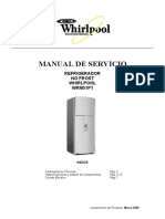 manual servicio refrigerador whirlpool wrm51p1