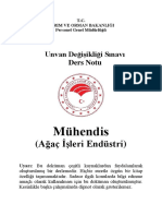 Mühendis (Ağaç İşleri Endüstri)