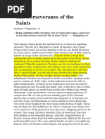 Philippians 1 6 The Perseverance of The Saints - Charles Spurgeon