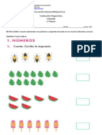 Evaluación diagnóstica lenguaje 2o básico