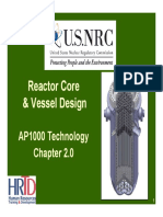 NRC Training PPT on AP1000 Core and Reactor