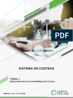 Sistema de Costeo Unidad 1