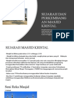 Sejarah Dan Perkembangan Masjid Kristal
