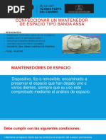 Mantenedor de Espacio Banda-Ansa | PDF | Ortodoncia | Especialidades ...