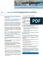 Contrat Dengagement Maritime - Direccte Juin 2019