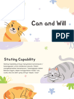 Can and Will: Stating Capability and Willingness in English